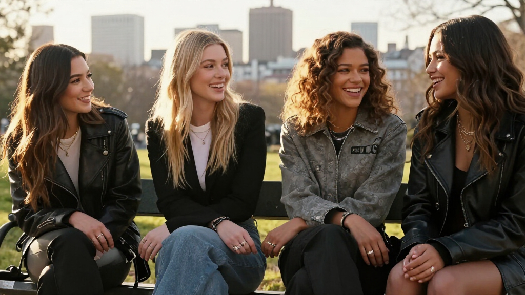 Zendaya, Hunter Schafer, And Alexa Demie Meet Up For A Mini Euphoria Reunion