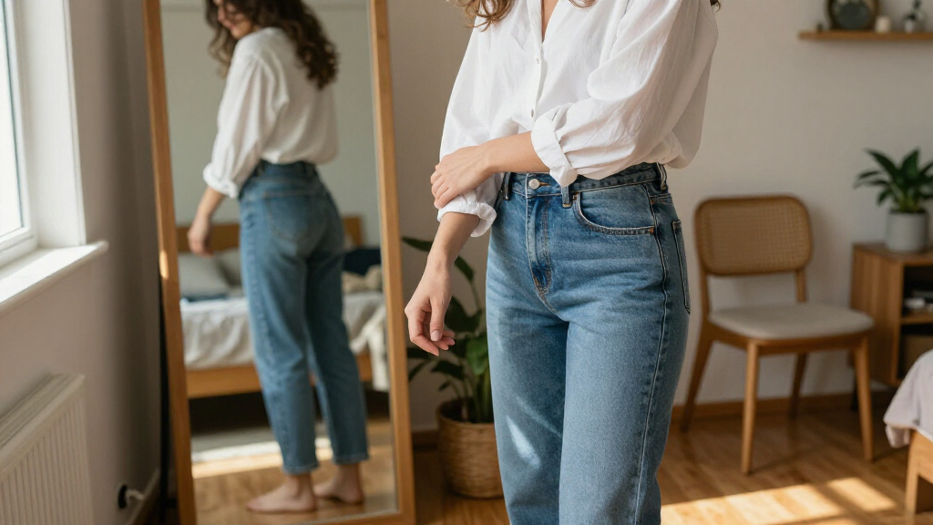 All You Need Is A Great Blouse And Jeans