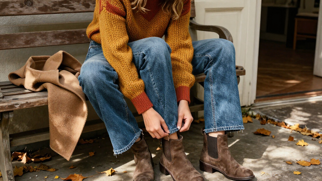 How To Wear '70S Jumpers And Granny Jeans This Autumn 2026