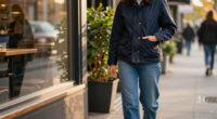 Keri Russell Styles Her Go-To Jeans With An Under $330 Barbour Jacket