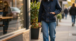 Keri Russell Styles Her Go-To Jeans With An Under $330 Barbour Jacket