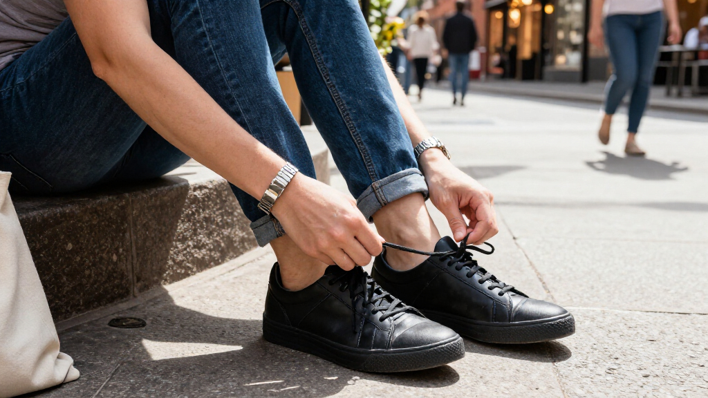 This And This Will Make Your Black Sneakers Look Relevant (Not Dated) In 2027
